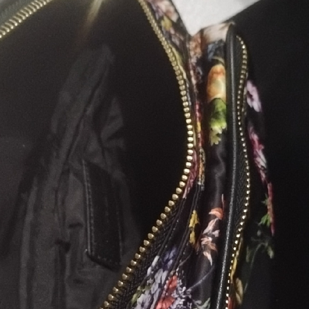 INC Women's Floral Black Belt Bag - Picture 8 of 9